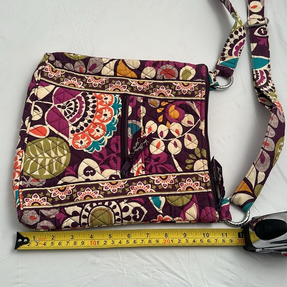 Vera Bradley Plum Crazy floral hipster crossbody bag - Picture 4 of 6